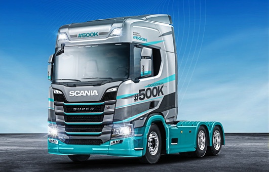 Scania Consórcio vai sortear caminhão 500 mil produzido no Brasil