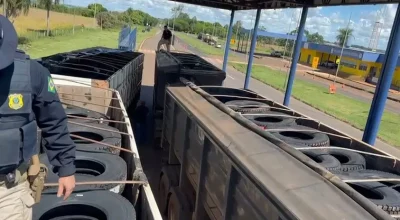 prf-apreende-565-pneus-de-origem-estrangeira-em-caarapo-ms